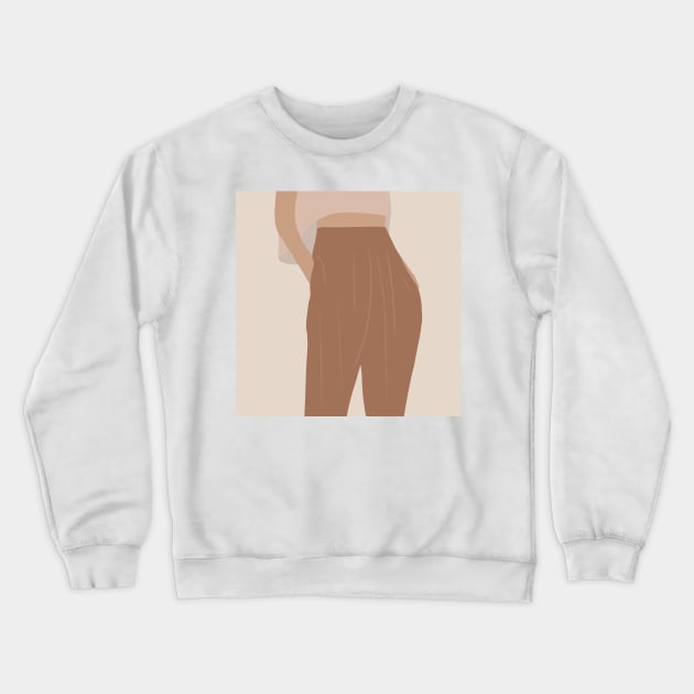 simple elegance Crewneck Sweatshirt by NJORDUR